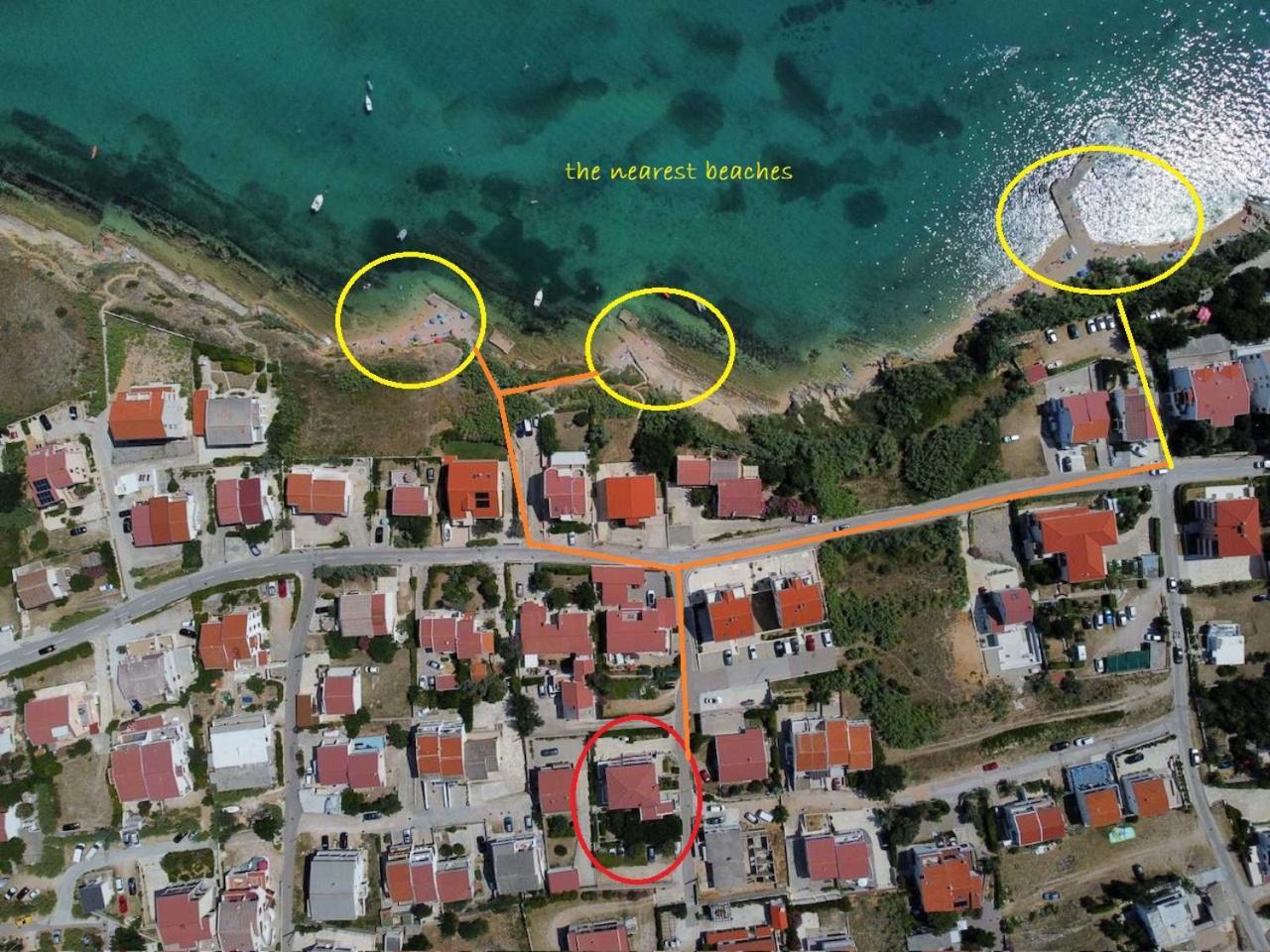 Apartments Anastazija Pag Town Esterno foto
